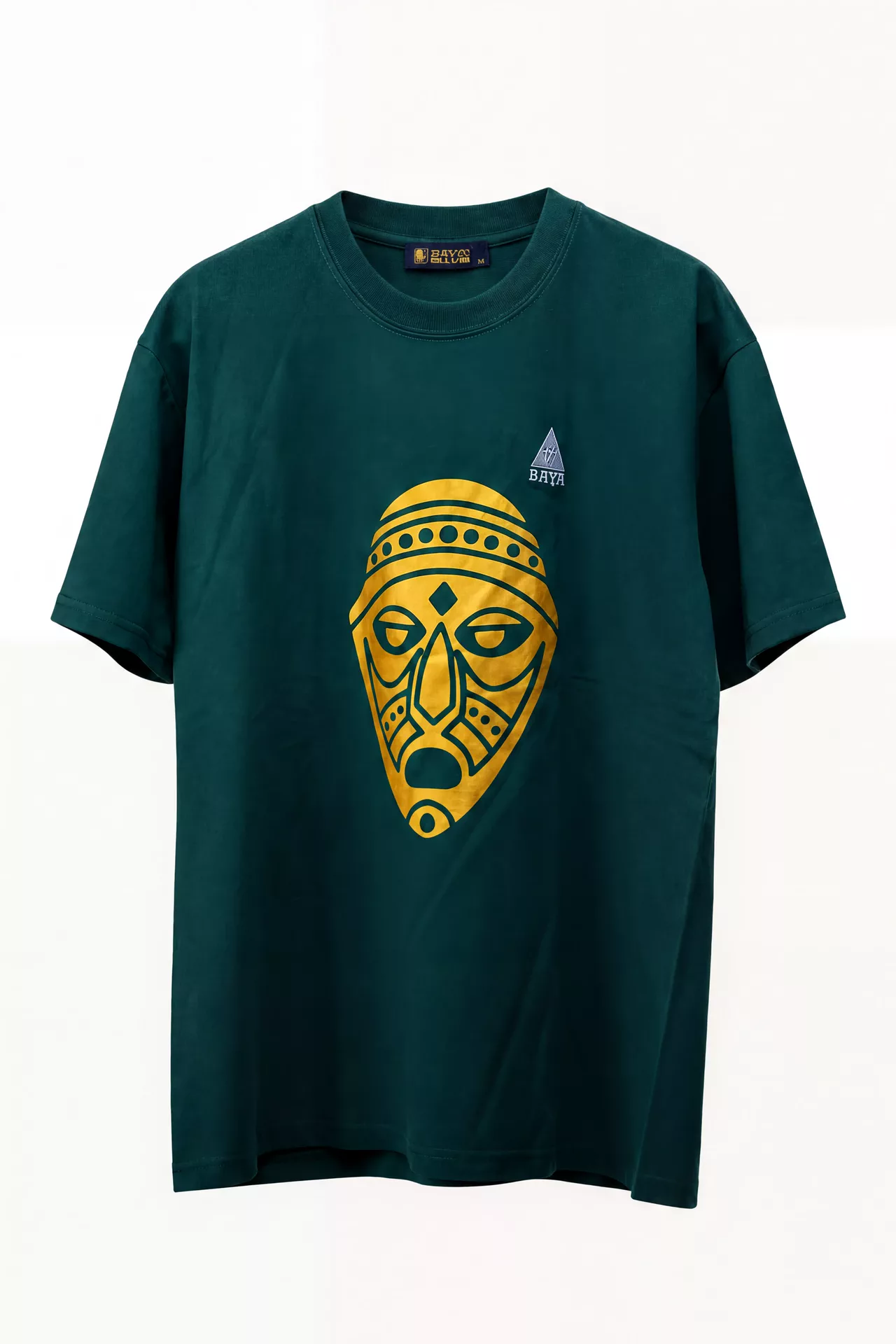 Haut Vert motif masque
